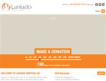 Tablet Screenshot of laniado.co.uk